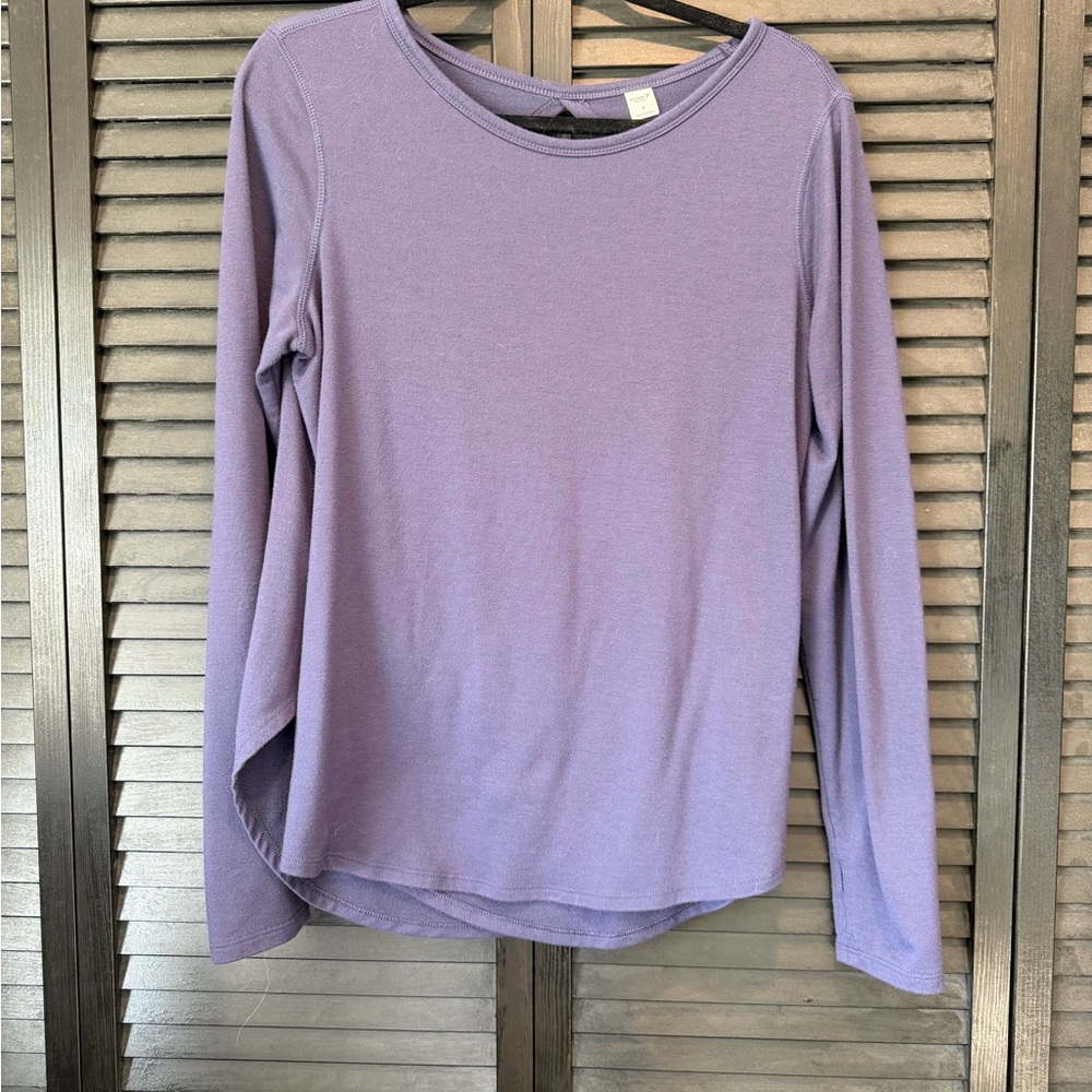 Old Navy Active Women's Navy Blue Long Sleeve Shirt